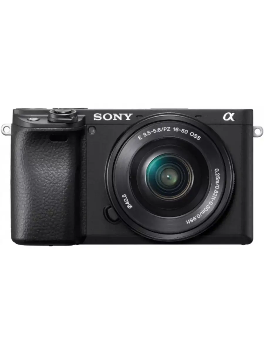 SONY Фотоаппарат цифровой Alpha A6400 kit 16-50mm черный