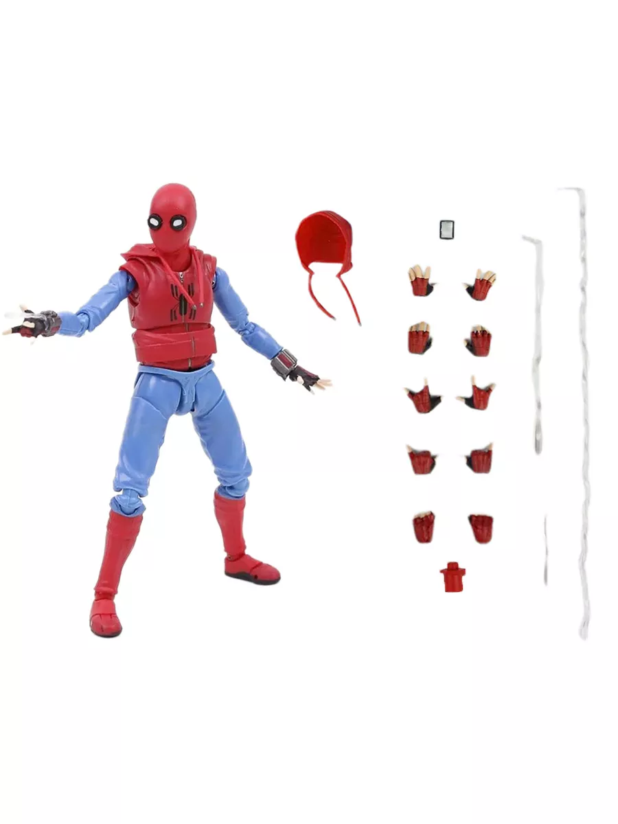 Фигурка Человек паук Возвращение домой Spider Man 14 см StarFriend 33820728  купить за 3 813 ₽ в интернет-магазине Wildberries