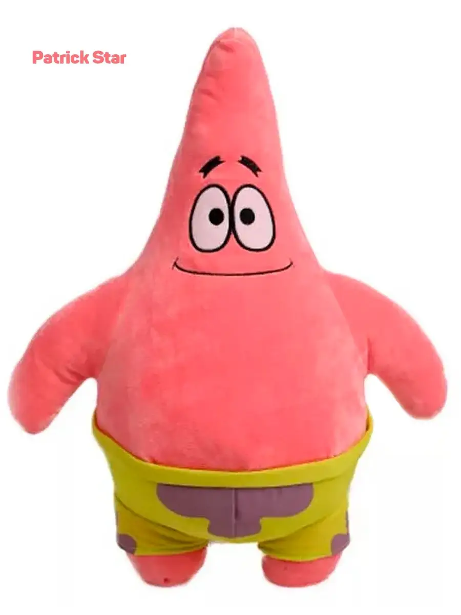 Мягкая игрушка морская звезда Патрик Стар / Patrick Star more fun 33840071  купить за 454 ₽ в интернет-магазине Wildberries