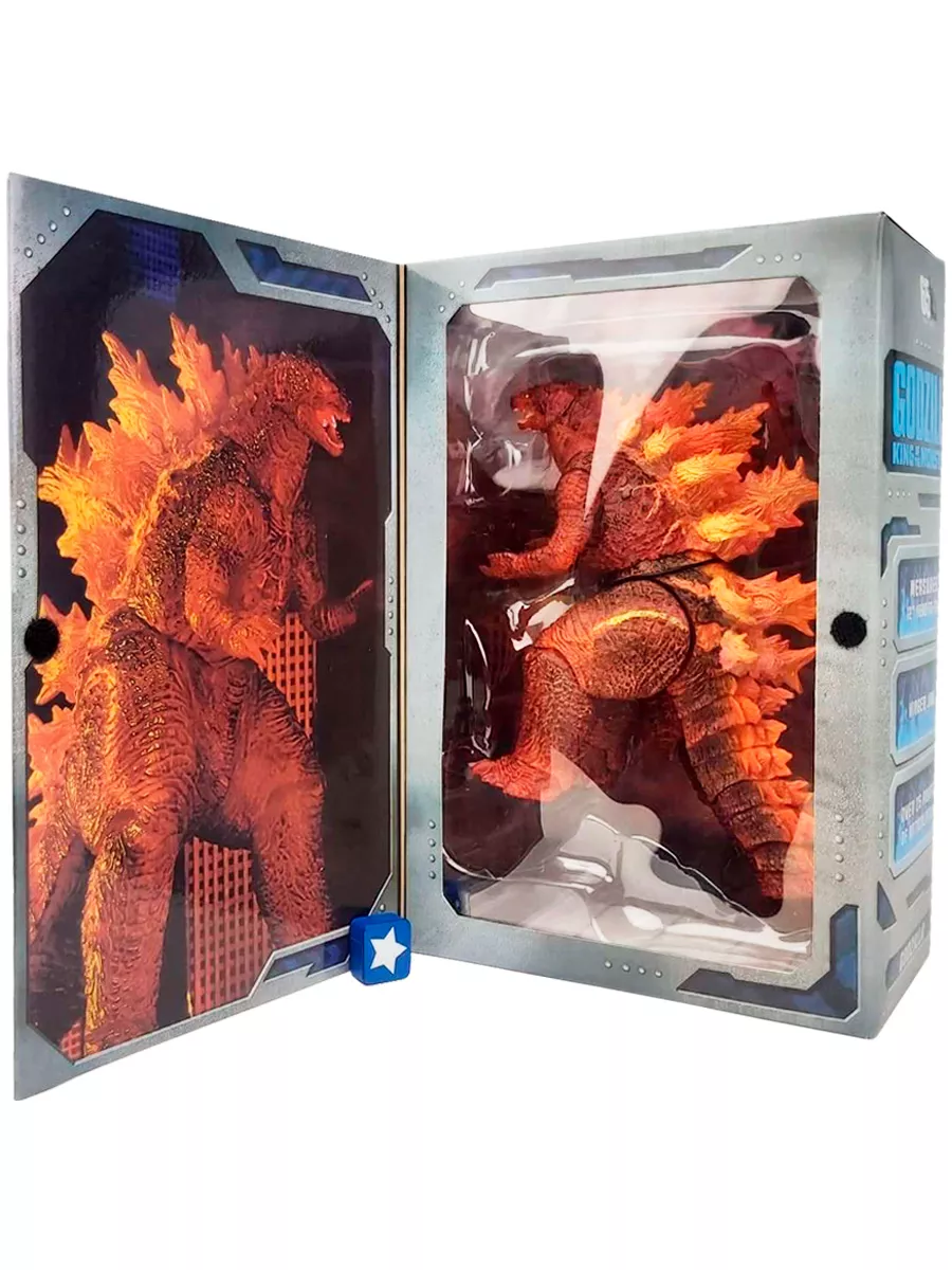 Фигурка Огненная Годзилла Godzilla 2019 с лучом 16 см StarFriend 33889987  купить за 2 312 ₽ в интернет-магазине Wildberries