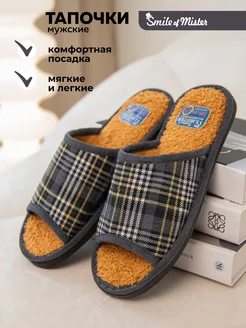 Тапочки домашние Smile of Mister 33927100 купить за 371 ₽ в интернет-магазине Wildberries