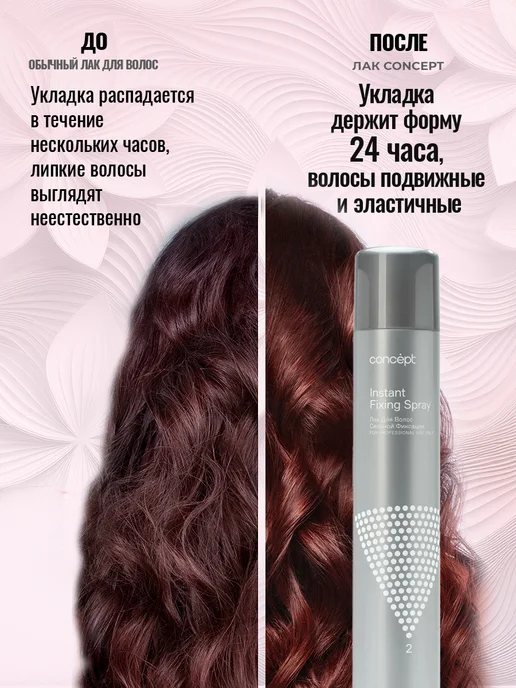 concept Лак для волос профессиональный, белый, фото 2