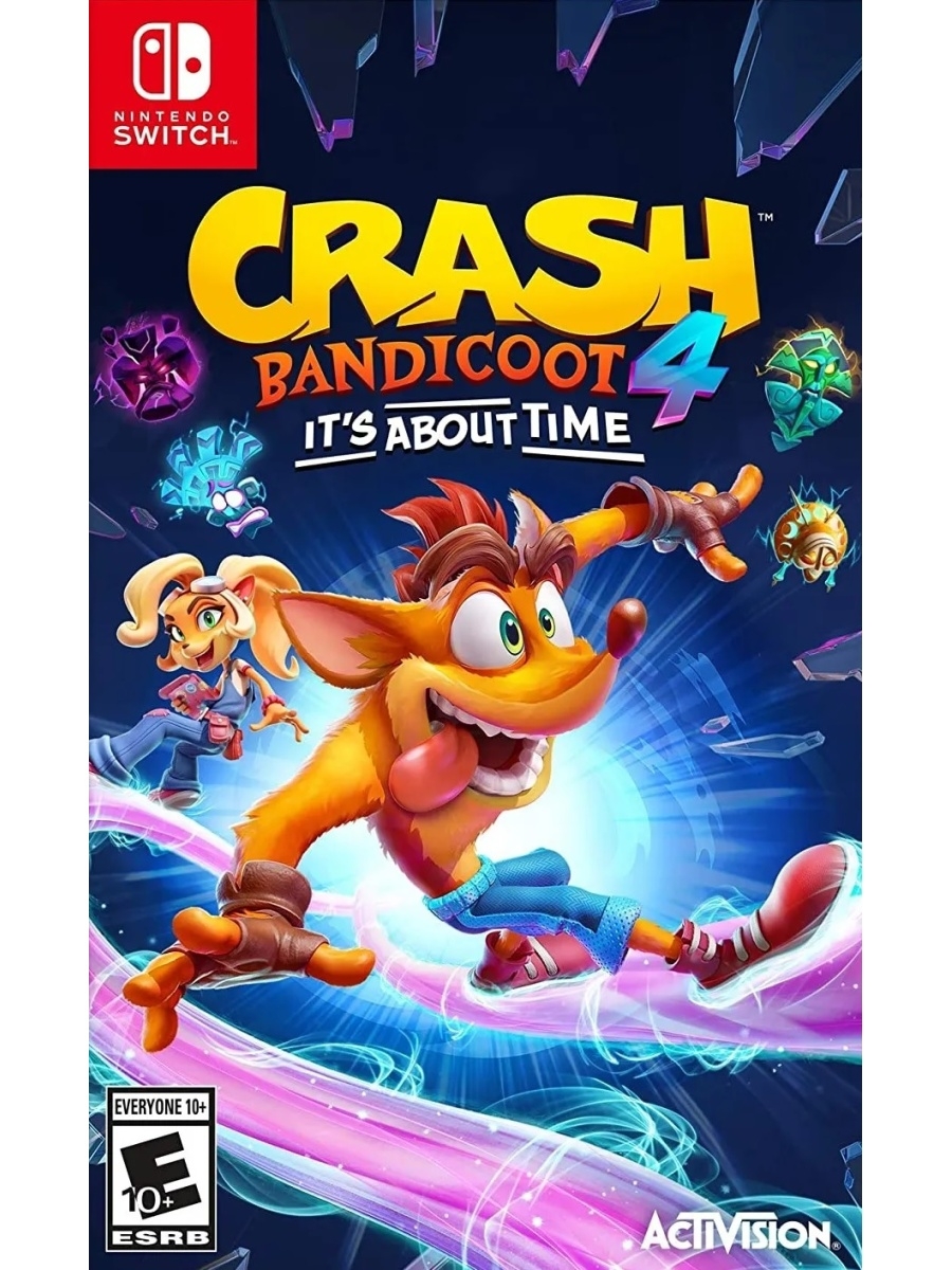 Crash Bandicoot 4: Вопрос Времени (Nintendo Switch, рус.суб) Activision  33944542 купить за 2 706 ₽ в интернет-магазине Wildberries