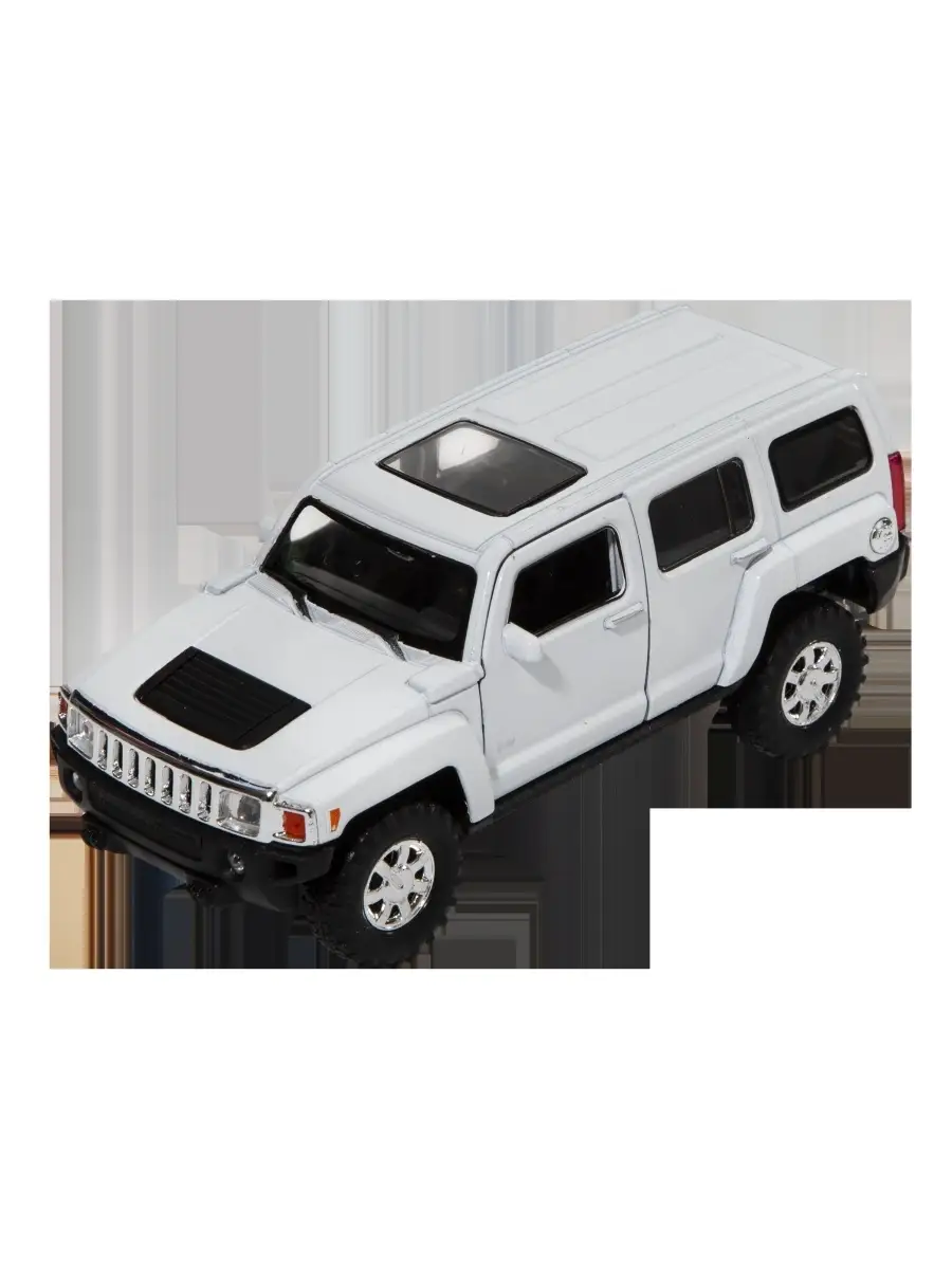 Модель машины 1:32 HUMMER H3, белый WELLY 34044737 купить в  интернет-магазине Wildberries