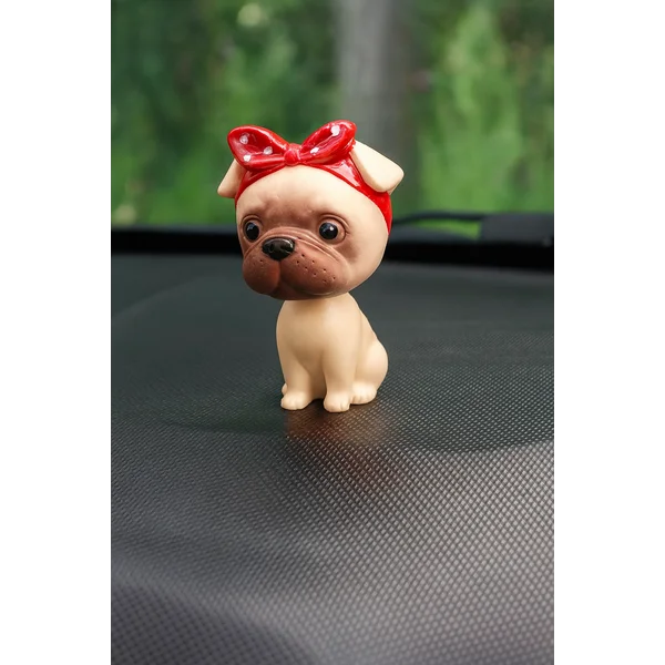 Собака на панель авто, качающая головой, СП18