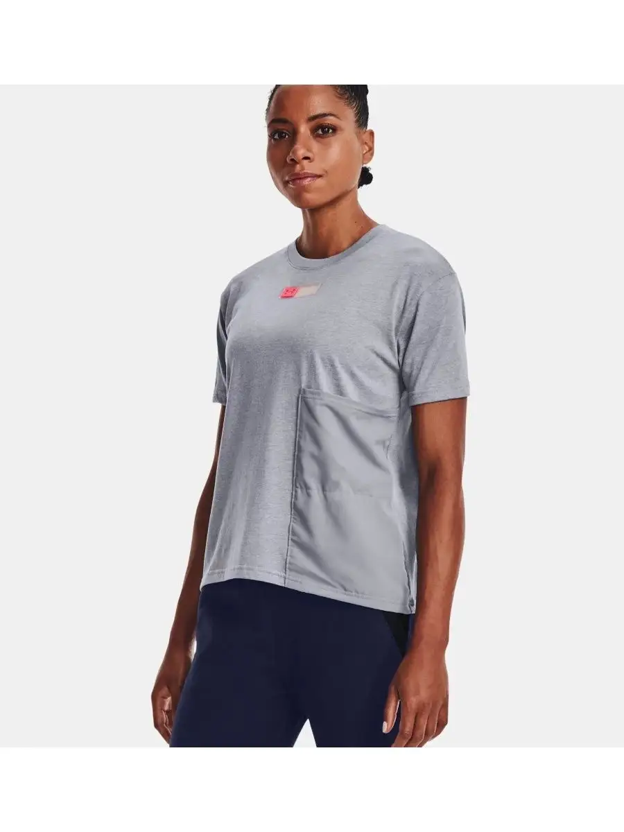 Under Armour Live Woven Pocket Tee