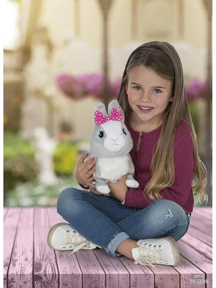 Мягкие интерактивные игрушки Club Petz Кролик Betsy IMC toys 34188328  купить за 3 930 ₽ в интернет-магазине Wildberries