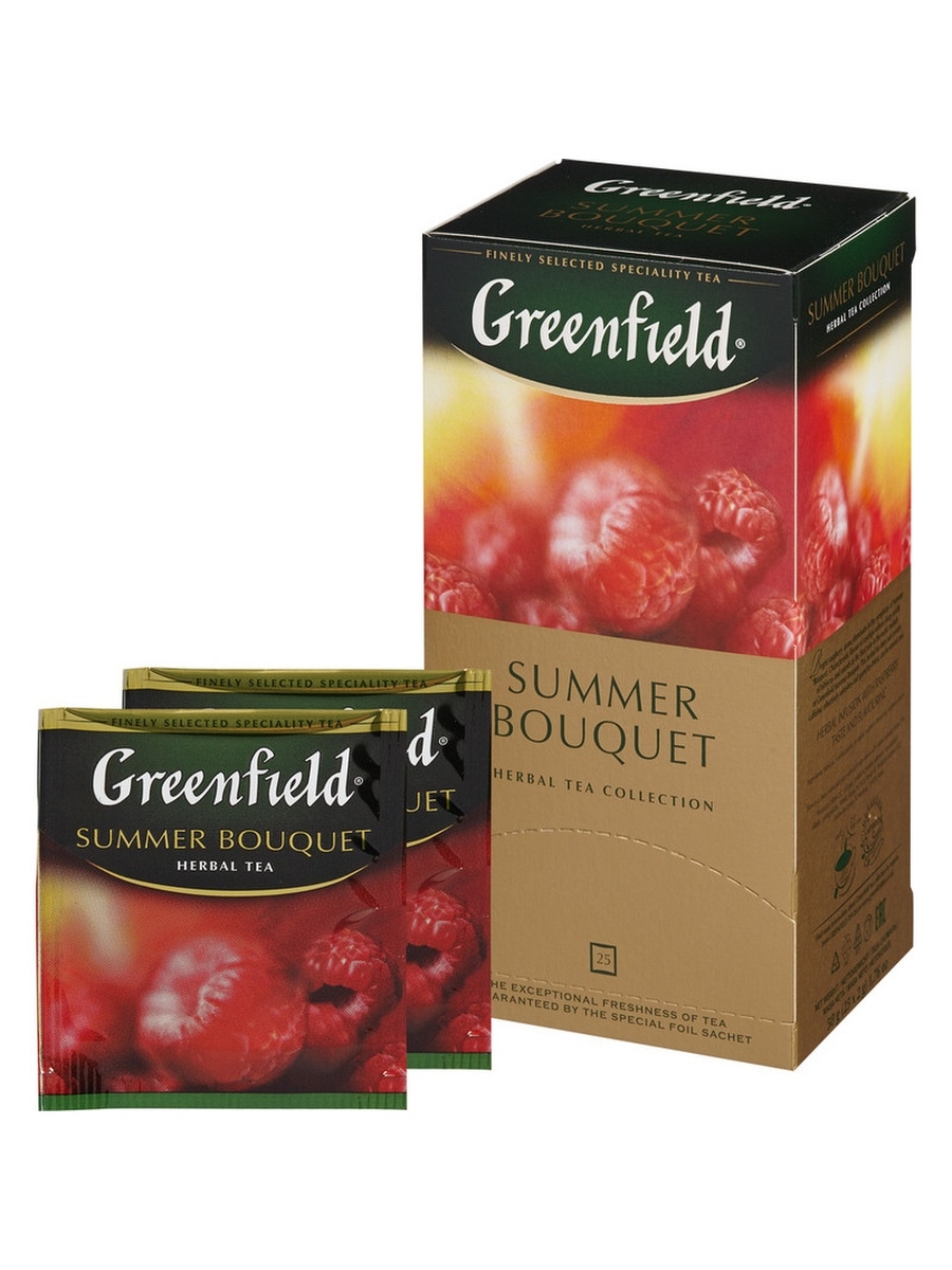 Чай гринфилд в пакетах. Чай фруктовый Summer Bouquet Гринфилд. Чай Гринфилд саммер букет. Гринфилд саммер букет травяной. Чай Гринфилд травяной.