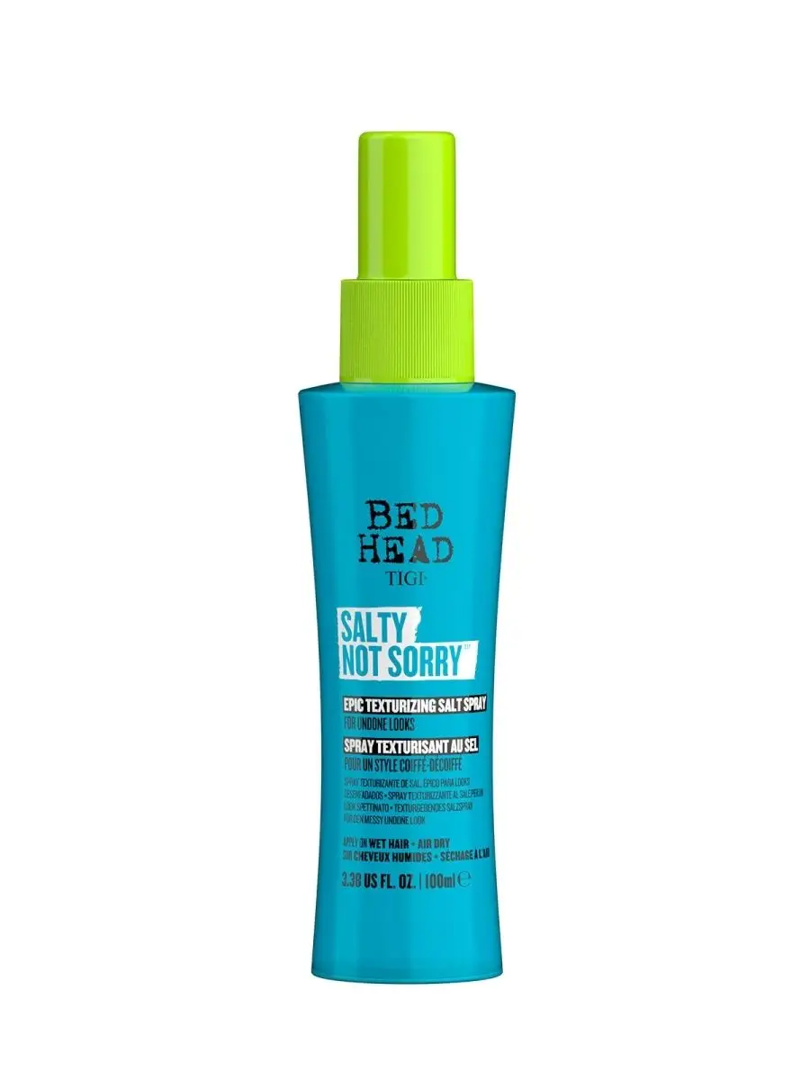 Спрей для волос морская соль BED HEAD SALTY NOT SORRY, 100МЛ TIGI 34388775  купить за 1 237 ₽ в интернет-магазине Wildberries