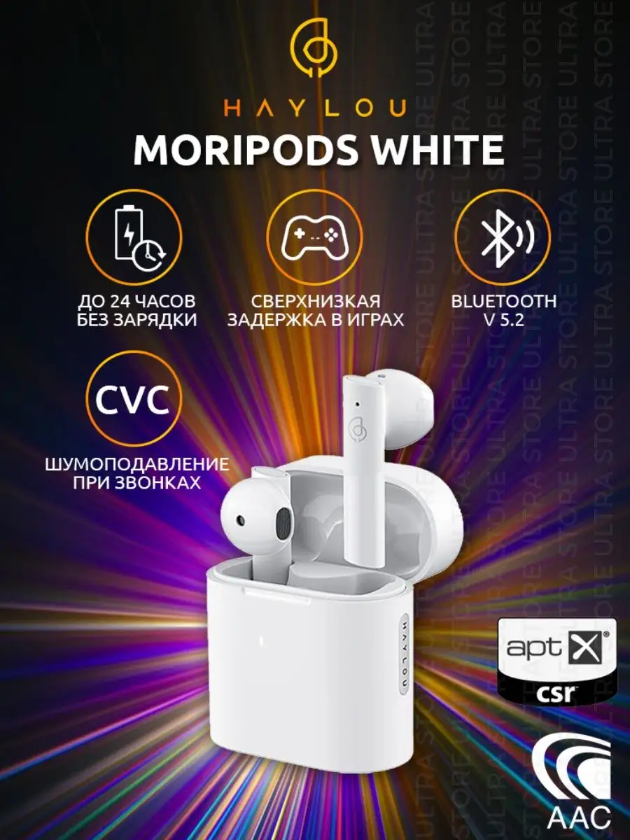 Наушники Xiaomi Haylou Moripods Купить