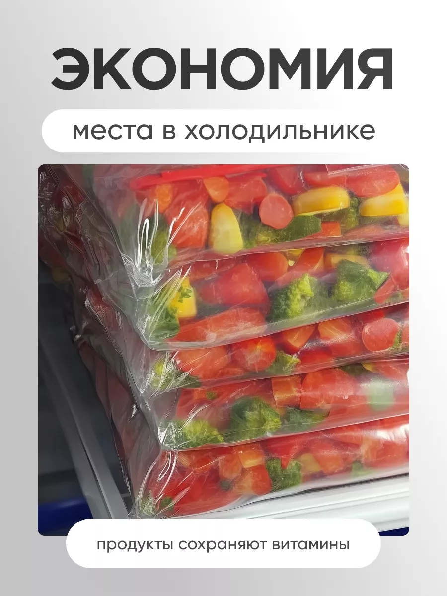 Зип-пакеты для пищевые заморозки с застежкой-слайдер 3л 100ш Сountry Home  34528874 купить за 687 ₽ в интернет-магазине Wildberries