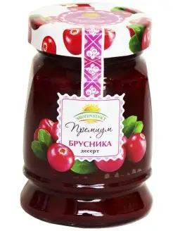 Десерт Премиум "Брусника" 330 гр. Экопродукт 34550778 купить за 295 ₽ в интернет-магазине Wildberries