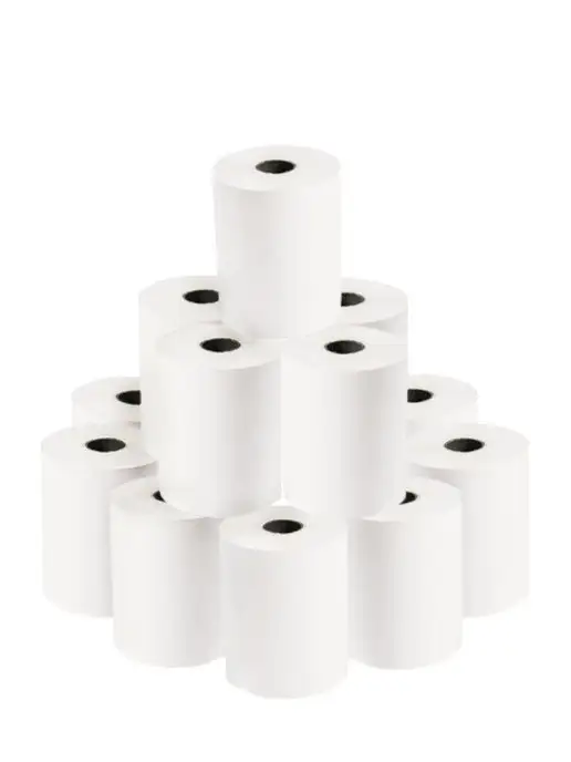Lux-Paper Чековая лента 57 мм термолента для кассы 57х12мм 18м (12шт), 57x12 мм, 18 м, фото 4