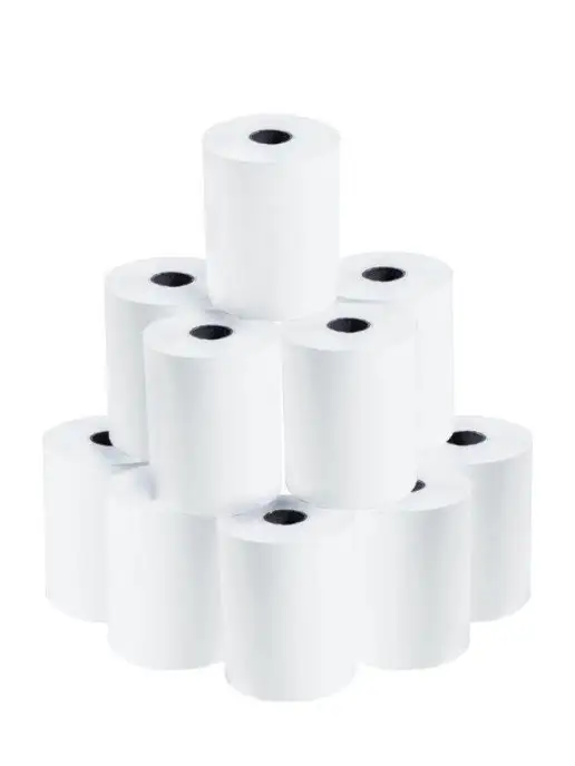 Lux-Paper Чековая лента термолента для кассы 80мм, 80х12х50м (8рул), 50 м, фото 4