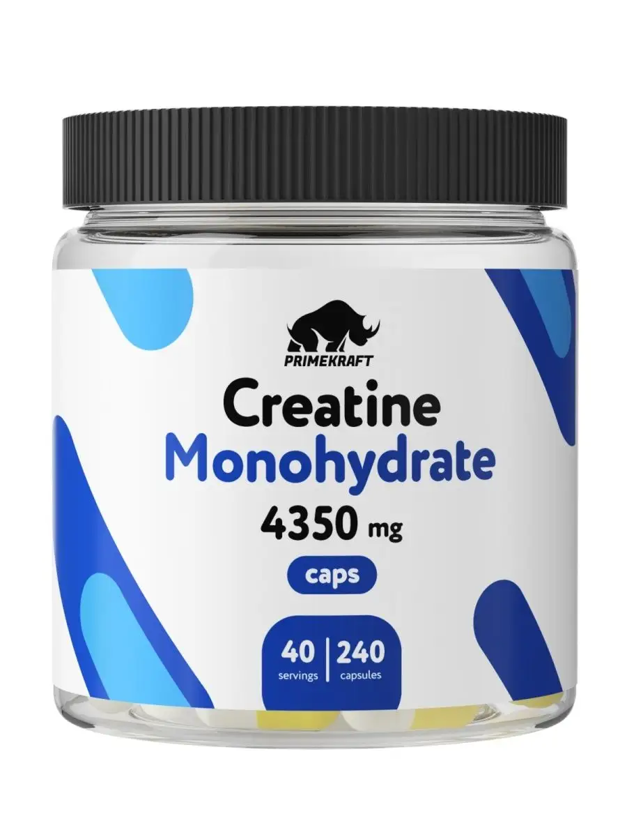 Prime Kraft Креатин Creatine Monohydrate в капсулах 240 шт 4350 мг