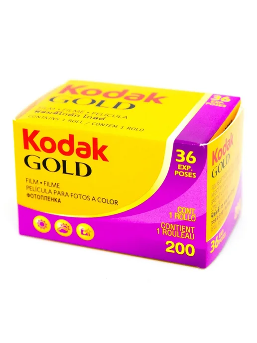 KODAK Фотопленка 35 мм цветная 200 36 кадров Gold, золотой, фото 5