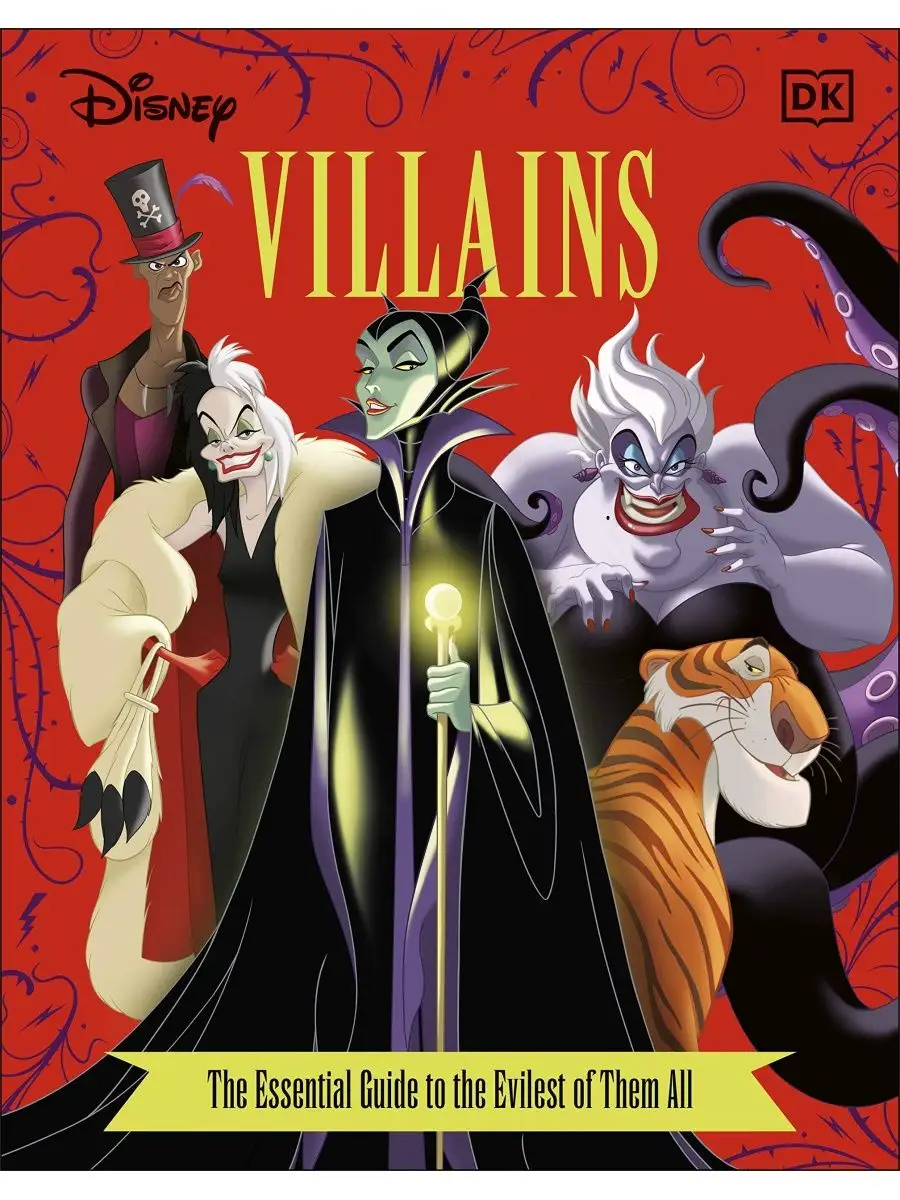 Disney Villains: The Essential Guide Dorling Kindersley 34615181 купить в  интернет-магазине Wildberries