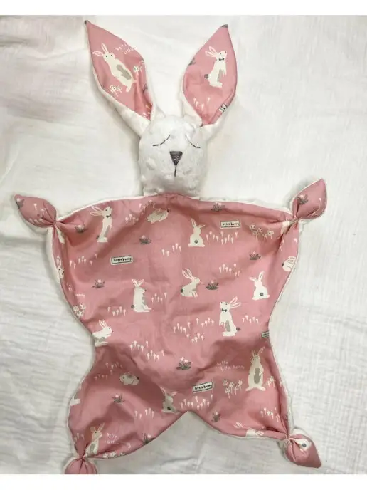 Baby.Eco.Decor Зайчик-Комфортер - Сшей сама! Набор для создания игрушки, вариант, фото 4