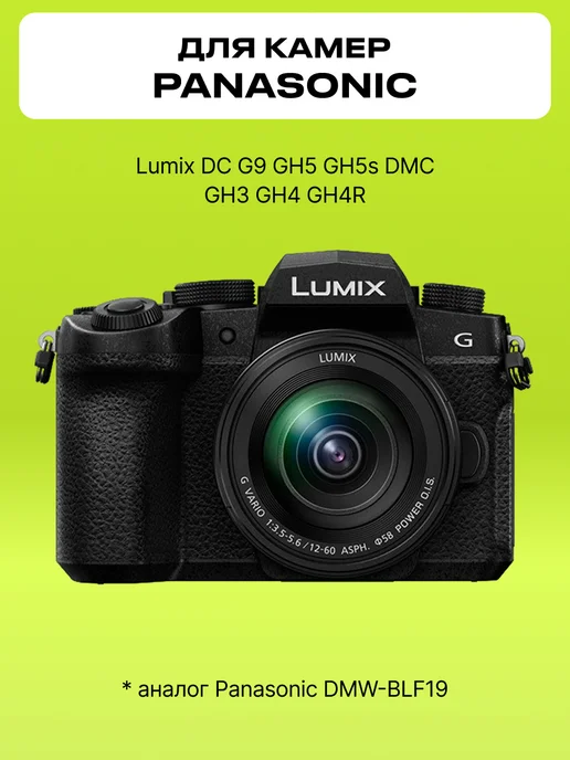 Raylab Аккумулятор для камеры Lumix Panasonic DMW-BLF19, вариант, фото 2