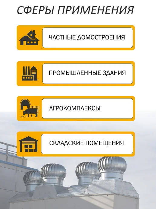 ROTADO Турбодефлектор ТД100, оцинкованный металл, серый, фото 3