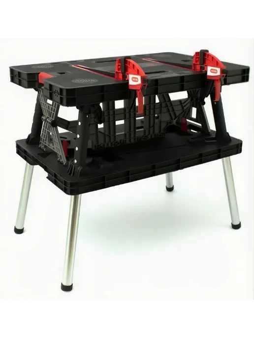 Keter Верстак столярный складной Folding Table Mettal Leg, вариант, фото 6