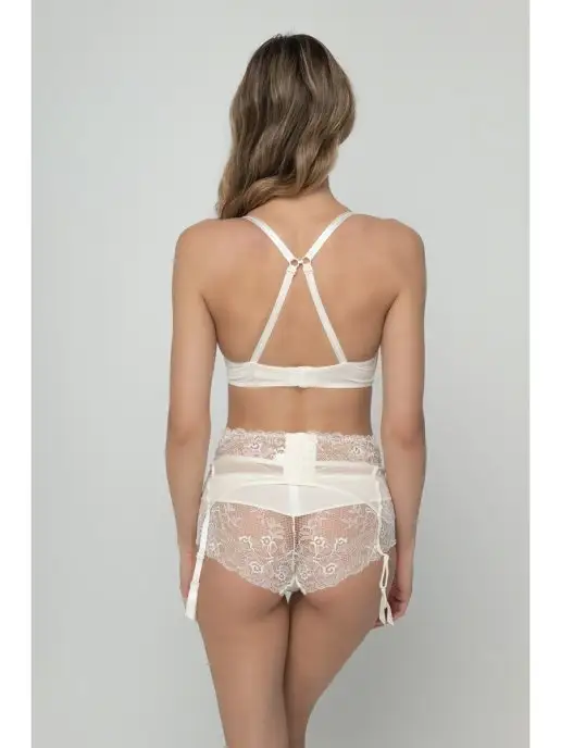 Rose&Petal Пояс для чулок, свадебное бельё, бежевый, фото 7