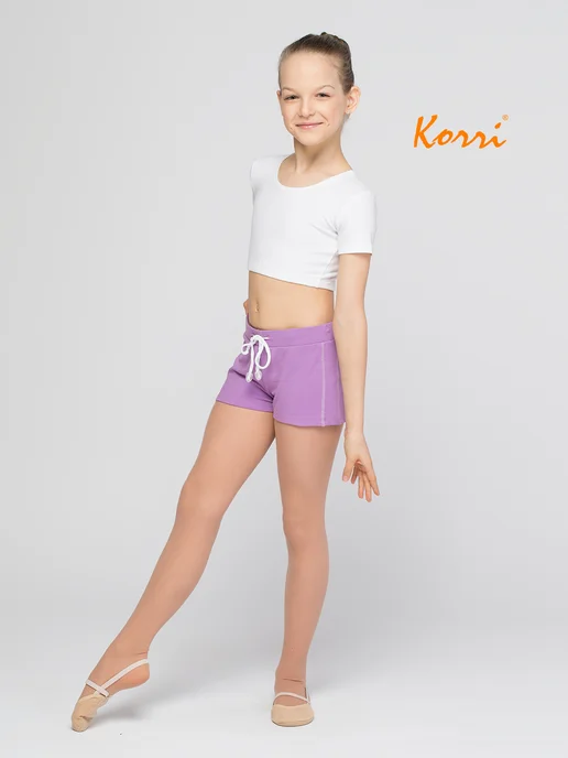 Korri Топ спортивный на резинке, белый, фото 5