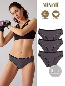 Трусы SPORT CHIC MS221 Slip слипы, хлопок Minimi 34782739 купить за 467 ₽ в интернет-магазине Wildberries