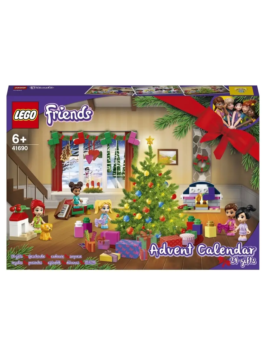 Конструктор LEGO Friends 41690 Адвент календарь LEGO Friends LEGO 34824233  купить в интернет-магазине Wildberries