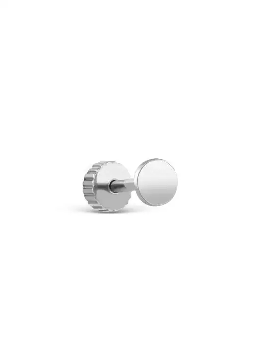 Valtera Пирсинг в ухо, в хрящ, серебро 925, серебристый