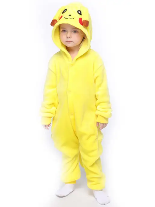 KIGURUMISALE Кигуруми для детей Пикачу, желтый