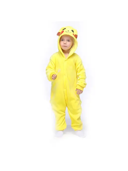 KIGURUMISALE Кигуруми для детей Пикачу, желтый, фото 2