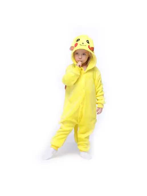 KIGURUMISALE Кигуруми для детей Пикачу, желтый, фото 4