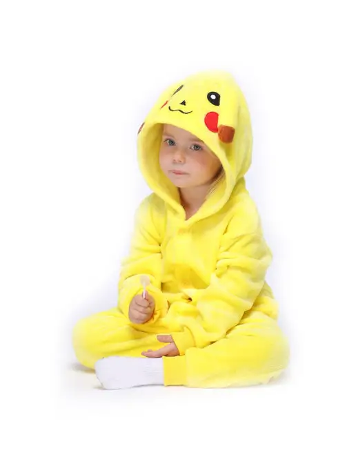 KIGURUMISALE Кигуруми для детей Пикачу, желтый, фото 5