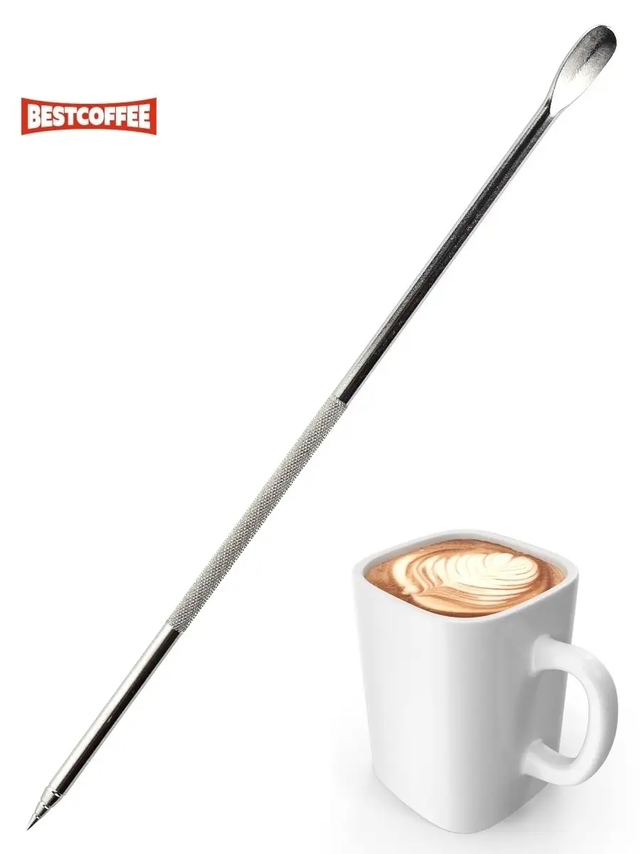Палочка для рисования на кофе как называется