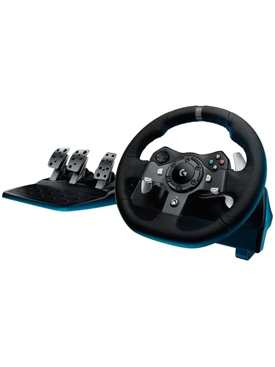 Руль игровой Logitech G29 с педалями для XBOX One, ПК Logitech 34926840  купить в интернет-магазине Wildberries