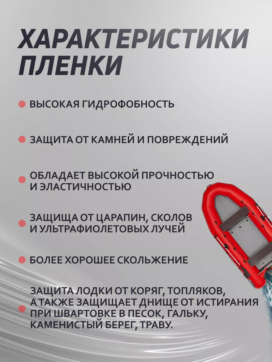 Полиуретановая пленка для лодки гибридная 100х152см Reton Group 34940659  купить за 1 709 ₽ в интернет-магазине Wildberries