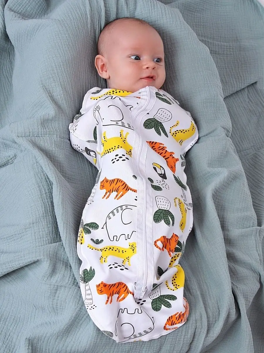 Для сладких снов новорожденного: как сшить пеленку-кокон