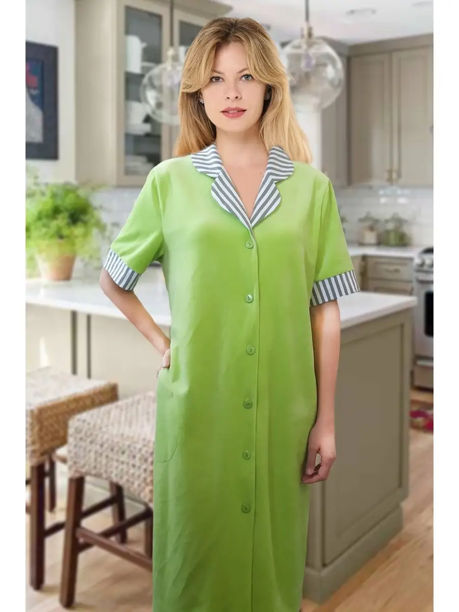 Халаты домашние женские на пуговицах Mix Mode 35065828 купить в  интернет-магазине Wildberries