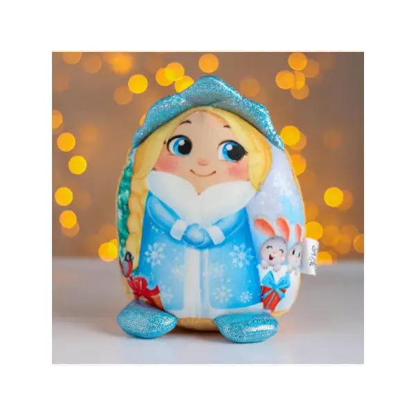Мягкая игрушка Новый Год, снегурочка