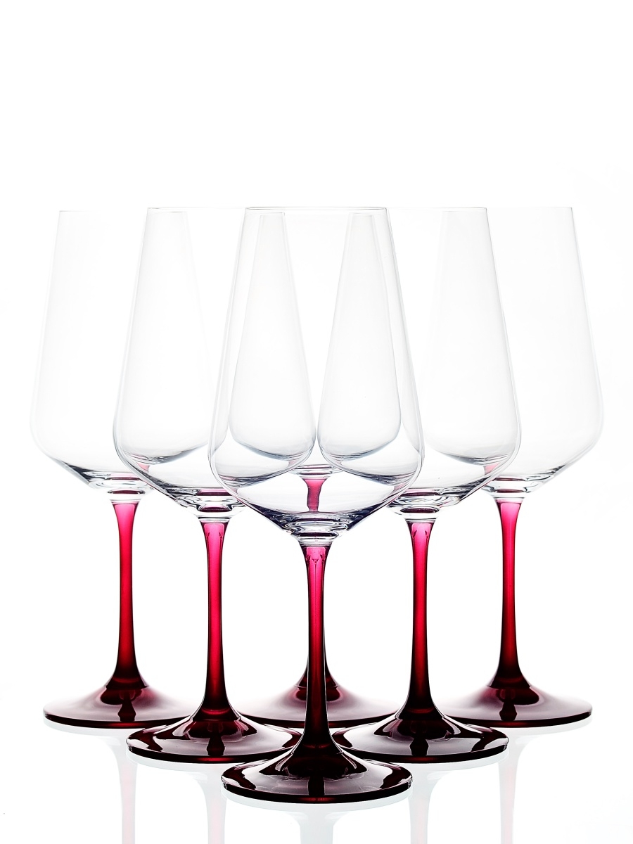 Crystalex бокалы для вина. Бокалы для красного вина 600 мл 6 шт Crystalex cz s.r.o. "тулипа /.