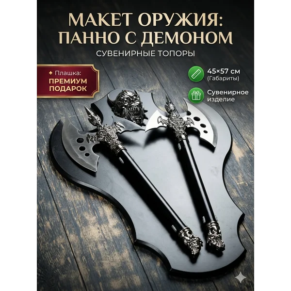 Панно на стену сувенирные топоры
