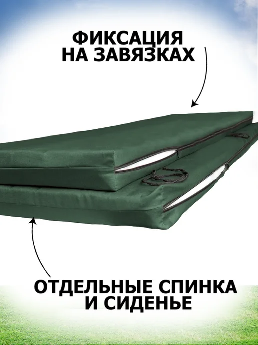 Sebo Чехлы на матрас 170х60 см для садовых качелей, 170x60 см, фото 2