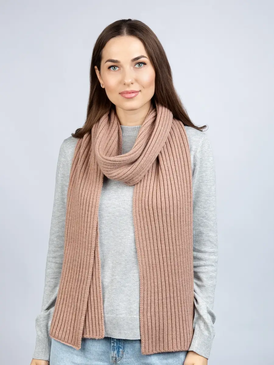 Зимний вязаный шарф - это уютно и стильно: Обязательный аксессуар для прохладных дней - Aungwinter