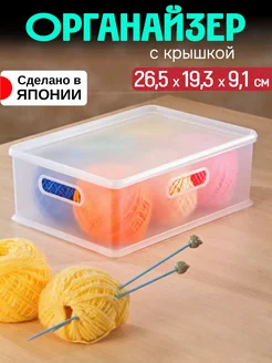 Органайзер для косметики прозрачный корзинка 26,5х19,3х9,1 SANKA 35242391 купить за 1 074 ₽ в интернет-магазине Wildberries