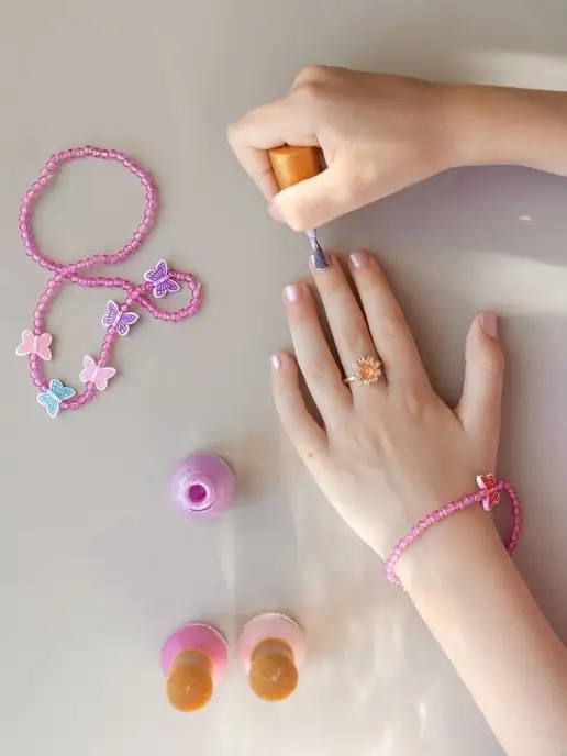 Limoni Детский лак для ногтей Bambini, фиолетовый, фото 6