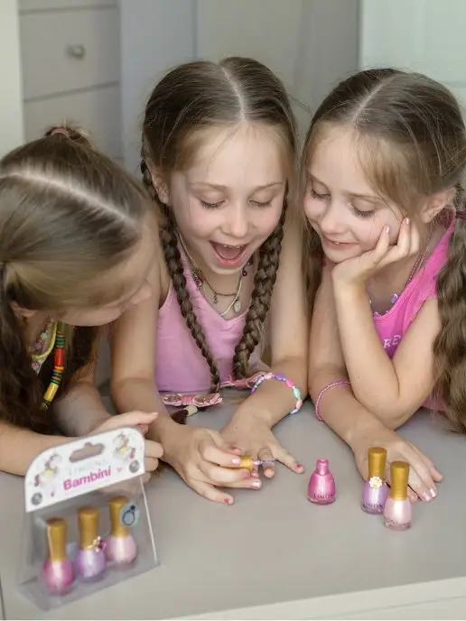 Limoni Детский лак для ногтей Bambini, фиолетовый, фото 8
