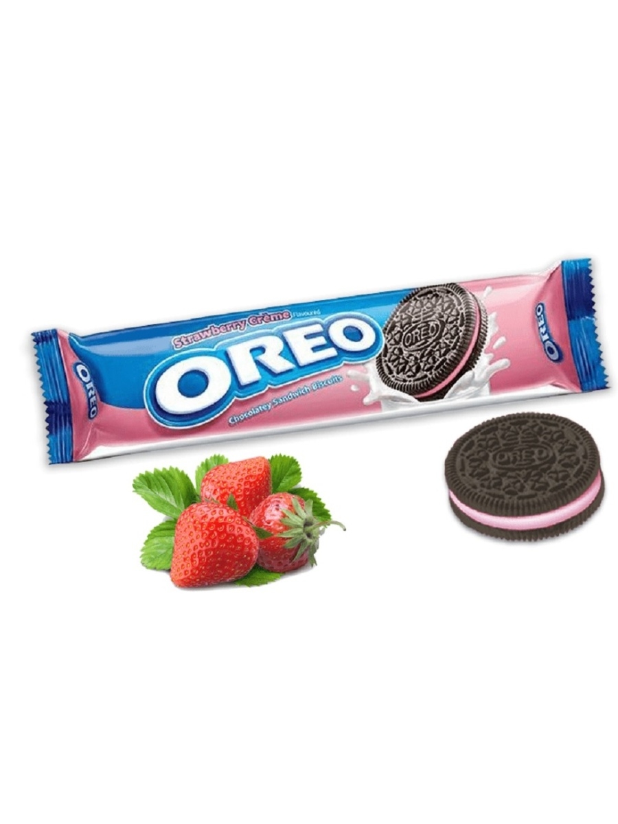 Печенье Oreo Клубника 154 г Oreo Cookies 35253734 купить в  интернет-магазине Wildberries