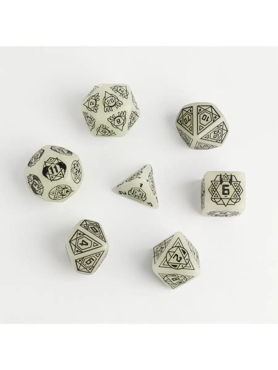 Кубики для игры в dungeons & dragons. 7 шт Сималенд 35254263 купить за 1  195 ₽ в интернет-магазине Wildberries