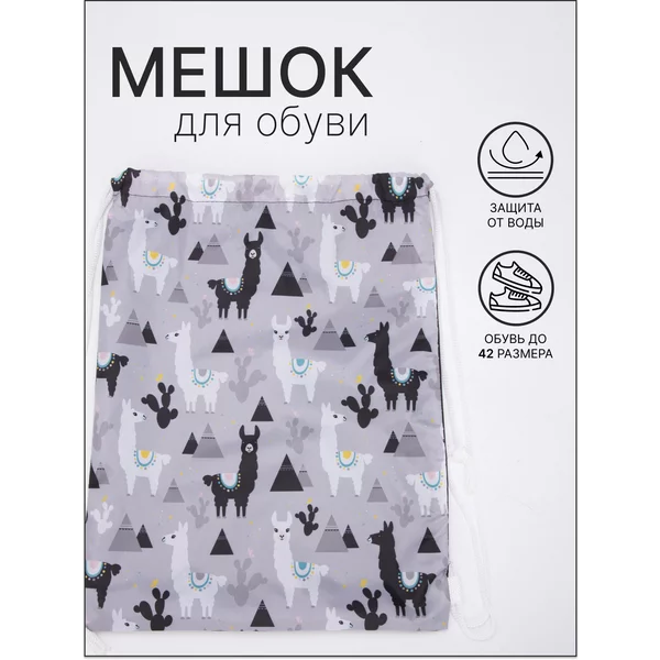 Мешок для сменки на шнуровке